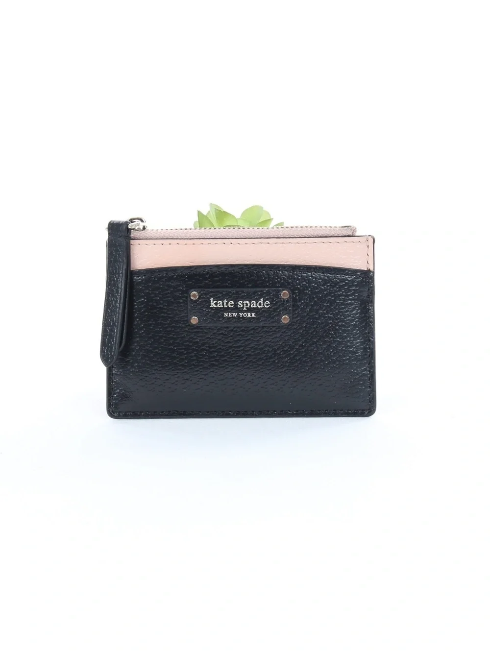 Kate Spade New York Jeanne Colorblock Zip Card Holder